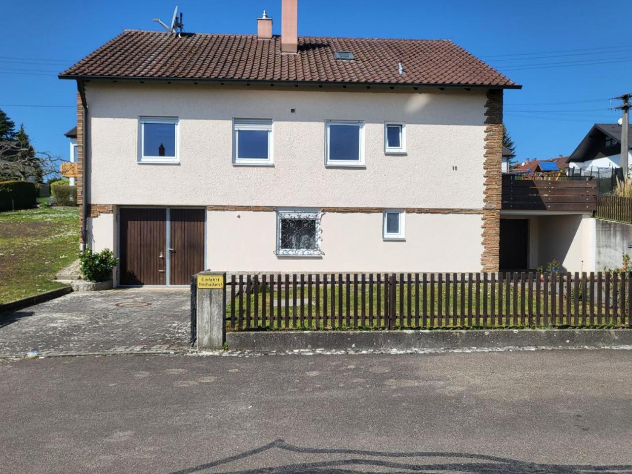 Ferienwohnung Naehe Legoland Mit Grossem Garten Und Terrasse Sontheim an der Brenz Εξωτερικό φωτογραφία