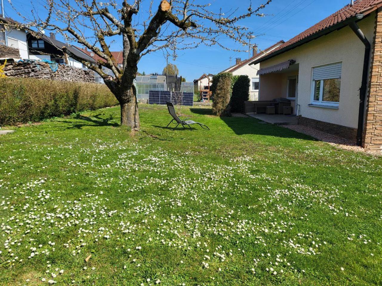 Ferienwohnung Naehe Legoland Mit Grossem Garten Und Terrasse Sontheim an der Brenz Εξωτερικό φωτογραφία