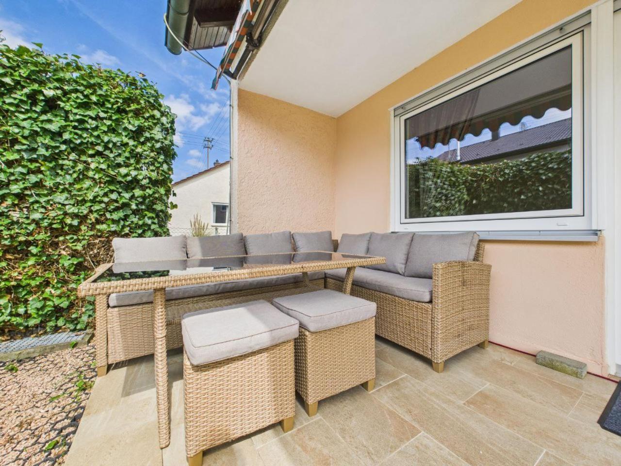 Ferienwohnung Naehe Legoland Mit Grossem Garten Und Terrasse Sontheim an der Brenz Εξωτερικό φωτογραφία